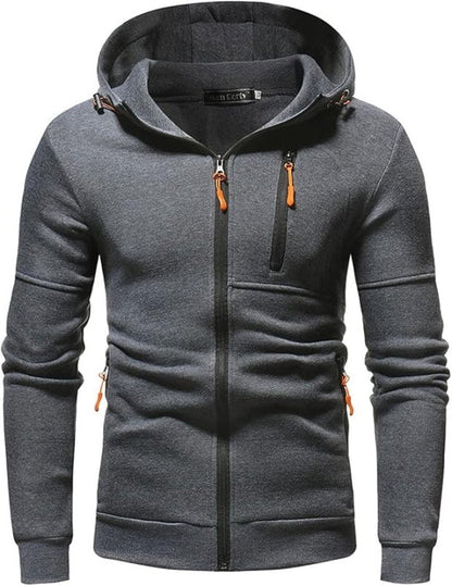 The Southern Atelier - Full - Zip Hoodie with Fleece Lining and Pockets for Workouts and Everyday Wear - The Southern AtelierSKU_1778870212778_453