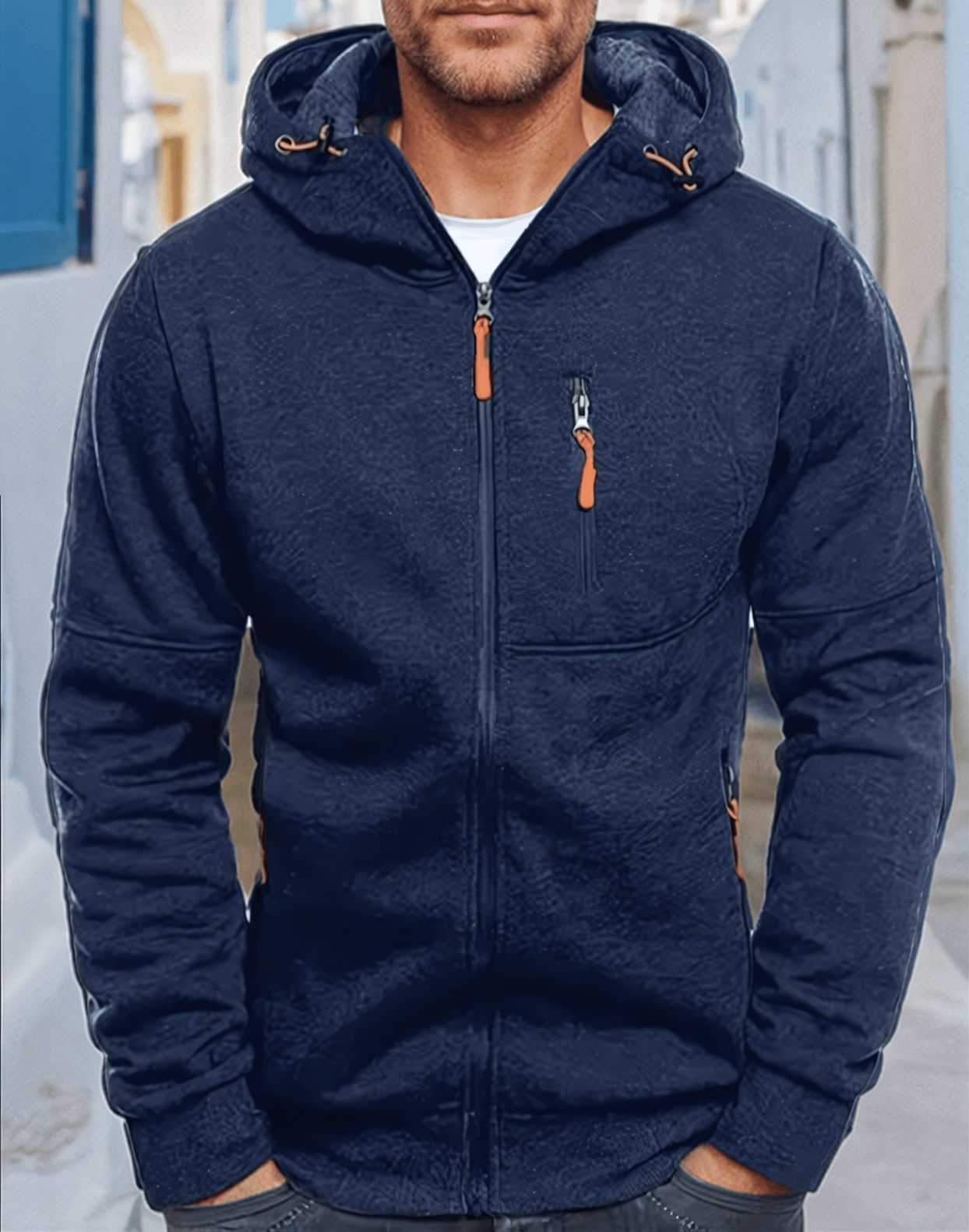The Southern Atelier - Full - Zip Hoodie with Fleece Lining and Pockets for Workouts and Everyday Wear - The Southern AtelierSKU_1778870212778_453