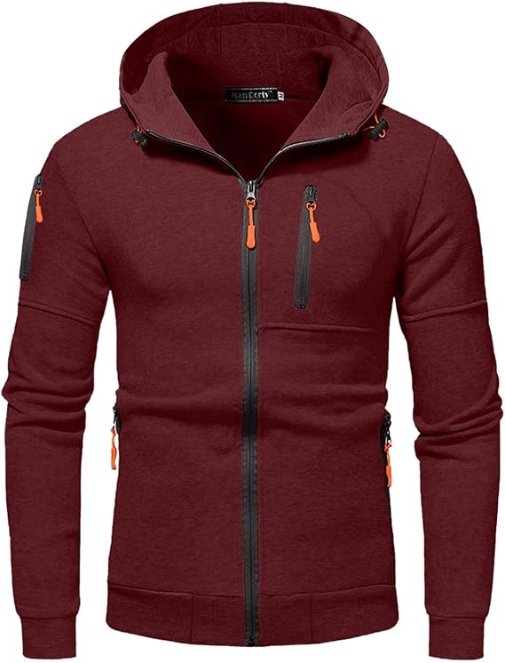 The Southern Atelier - Full - Zip Hoodie with Fleece Lining and Pockets for Workouts and Everyday Wear - The Southern AtelierSKU_1778870212778_453