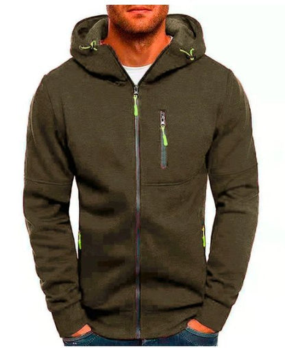 The Southern Atelier - Full - Zip Hoodie with Fleece Lining and Pockets for Workouts and Everyday Wear - The Southern AtelierSKU_1778870212778_648