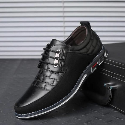 The Southern Atelier - Gandolfini Lace-Up Driving Shoes in Soft PU Leather with Slip-Resistant Sole - The Southern AtelierSKU_1784316888540_60
