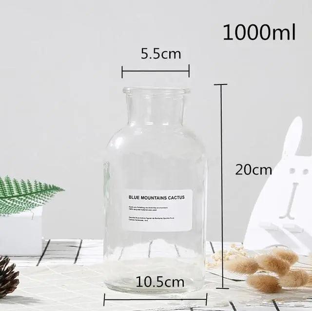 The Southern Atelier – Glass Bottle Vase - The Southern AtelierSKU_1758022801301_376
