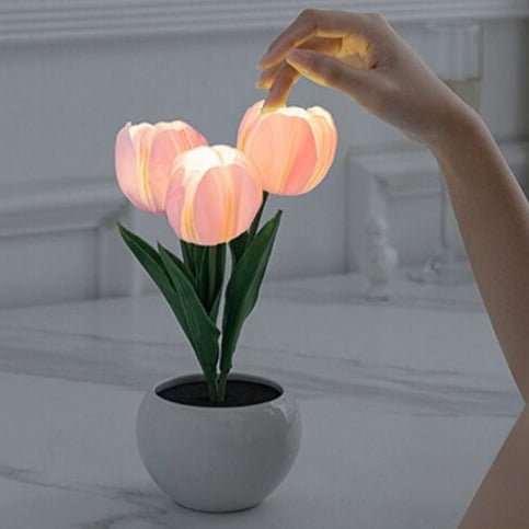 The Southern Atelier – Glowing Tulip Lamp - The Southern AtelierSKU_1758918495120_929