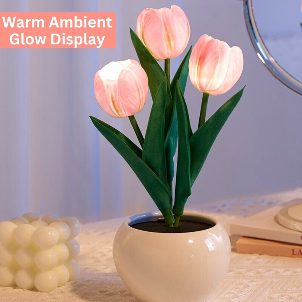 The Southern Atelier – Glowing Tulip Lamp - The Southern AtelierSKU_1758918495120_929