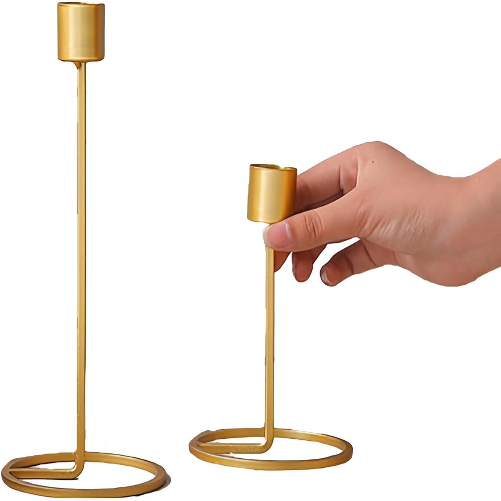 The Southern Atelier – Golden Romantic Candle Holders - The Southern AtelierSKU_1755202226518_861