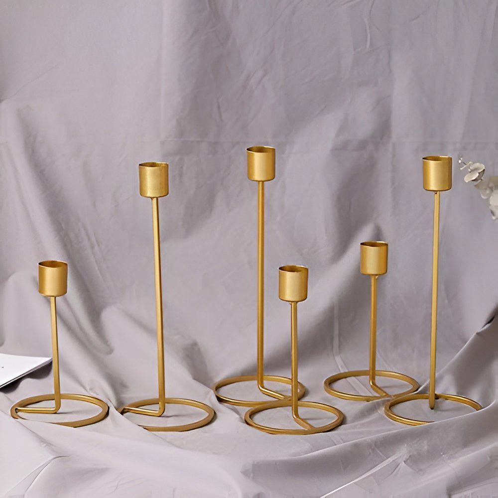 The Southern Atelier – Golden Romantic Candle Holders - The Southern AtelierSKU_1755202226518_861