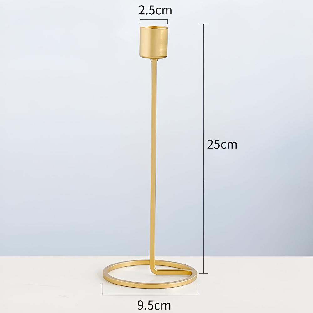 The Southern Atelier – Golden Romantic Candle Holders - The Southern AtelierSKU_1755202226518_861