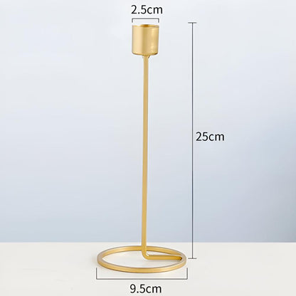 The Southern Atelier – Golden Romantic Candle Holders - The Southern AtelierSKU_1755202226518_861