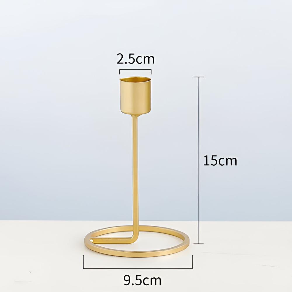 The Southern Atelier – Golden Romantic Candle Holders - The Southern AtelierSKU_1755202226518_861