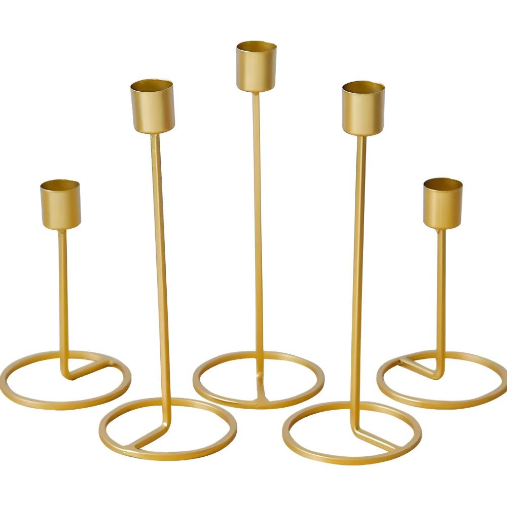 The Southern Atelier – Golden Romantic Candle Holders - The Southern AtelierSKU_1755202226518_861