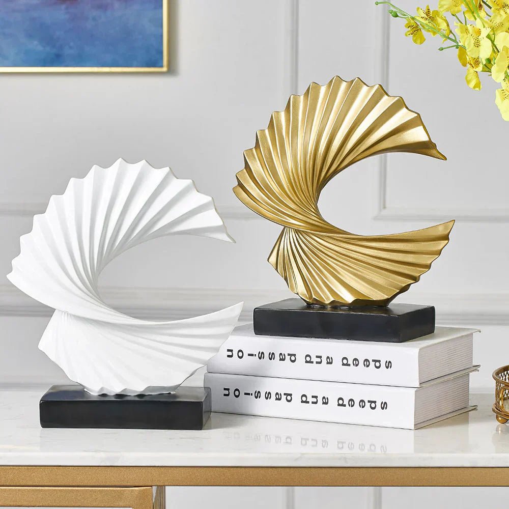 The Southern Atelier – Graceful Spiral Form in Polished Metal for Timeless Spaces - The Southern AtelierSKU_1775909425988_114