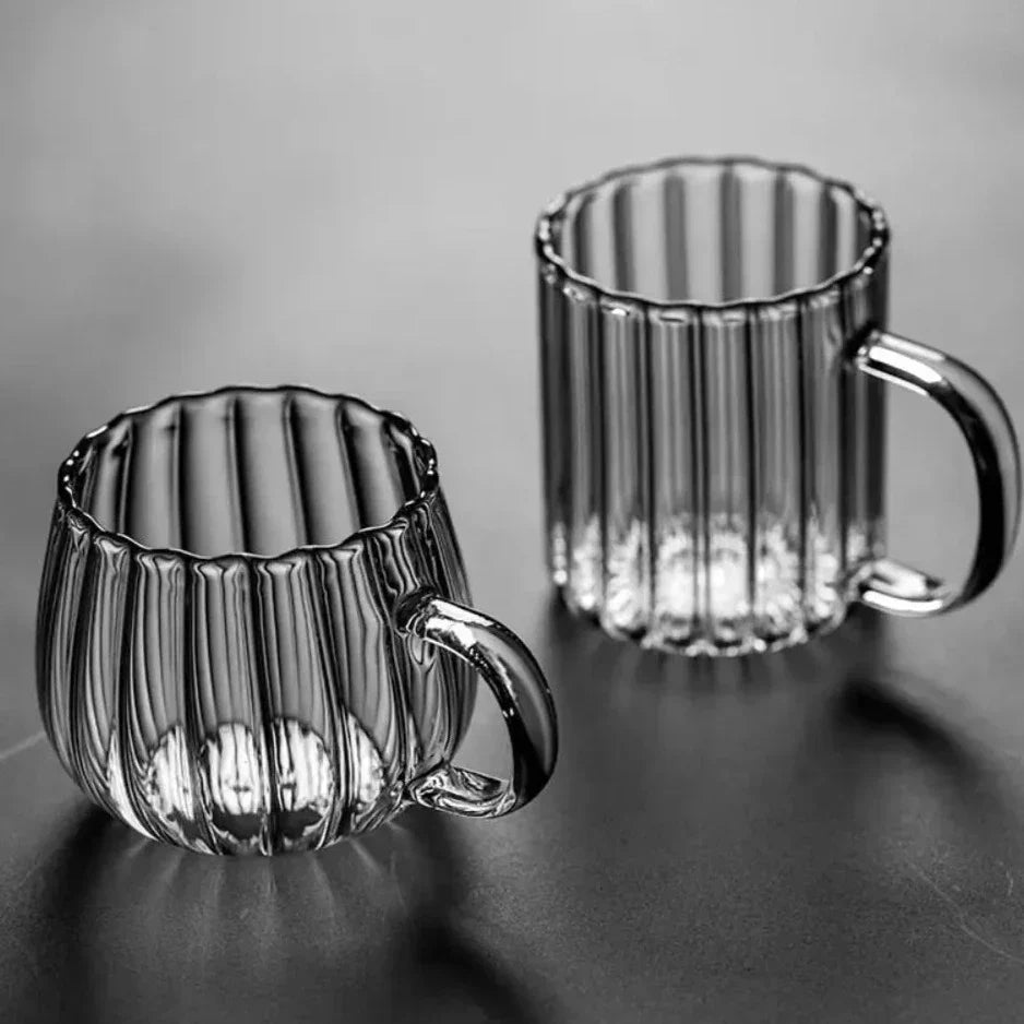 The Southern Atelier – Handcrafted Ruffle Glass Mugs for Hot & Cold Beverages - The Southern AtelierSKU_1758918592691_331