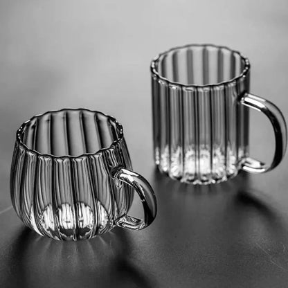 The Southern Atelier – Handcrafted Ruffle Glass Mugs for Hot & Cold Beverages - The Southern AtelierSKU_1758918592691_331