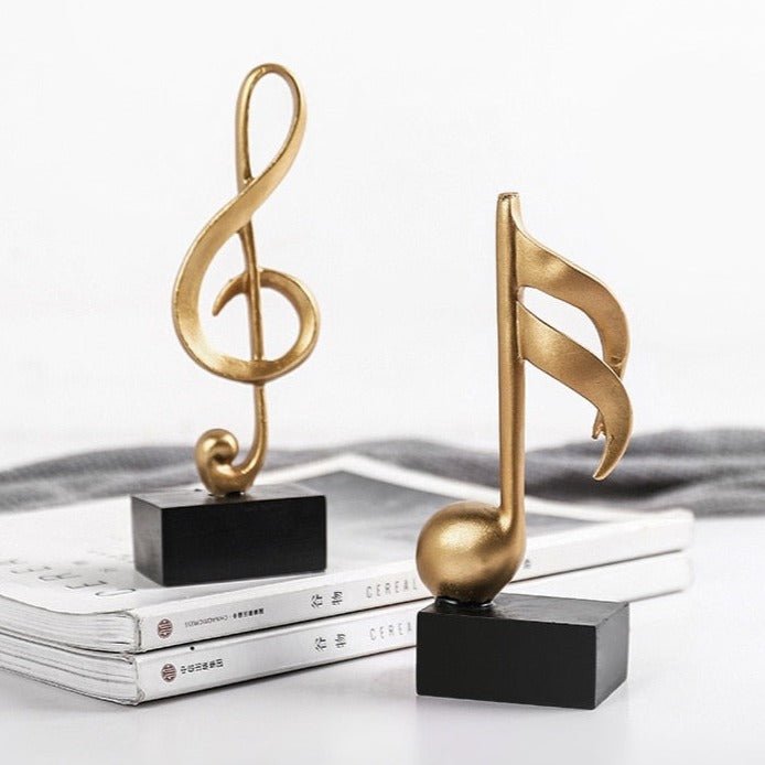 The Southern Atelier – Harmonious Musical Note Resin Sculptures for Artistic Home Décor - The Southern AtelierSKU_1758918527102_0