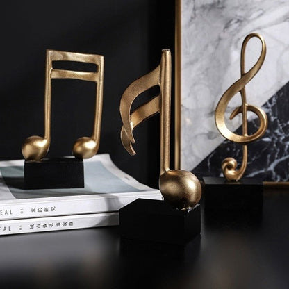 The Southern Atelier – Harmonious Musical Note Resin Sculptures for Artistic Home Décor - The Southern AtelierSKU_1758918527102_0