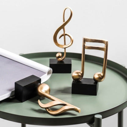 The Southern Atelier – Harmonious Musical Note Resin Sculptures for Artistic Home Décor - The Southern AtelierSKU_1758918527102_0