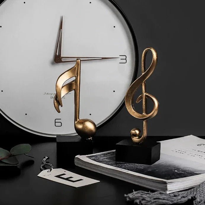 The Southern Atelier – Harmonious Musical Note Resin Sculptures for Artistic Home Décor - The Southern AtelierSKU_1758918527102_0