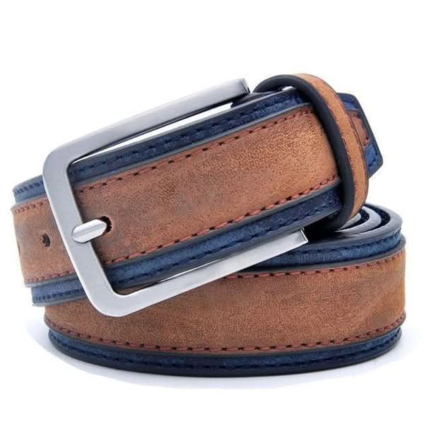 The Southern Atelier - Heritage Leather Belt with Water and Scratch-Resistant Coating for Formal and Casual Wear - The Southern AtelierSKU_1784316780940_951