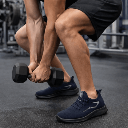 The Southern Atelier - Hex Trainers with Breathable Mesh and Cushioned Insole for Everyday Walking and Travel - The Southern AtelierSKU_1784316845239_753