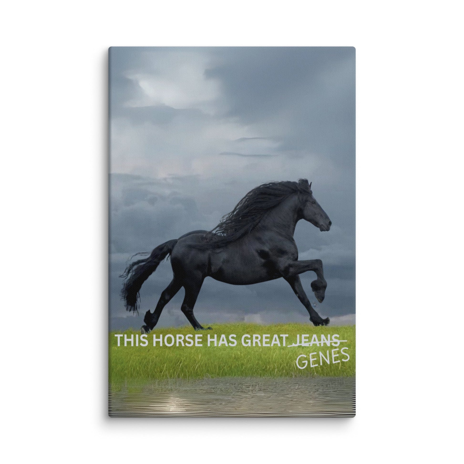 The Southern Atelier – Horse Genes Canvas Wall Art - The Southern AtelierSKU_1754143389657_265