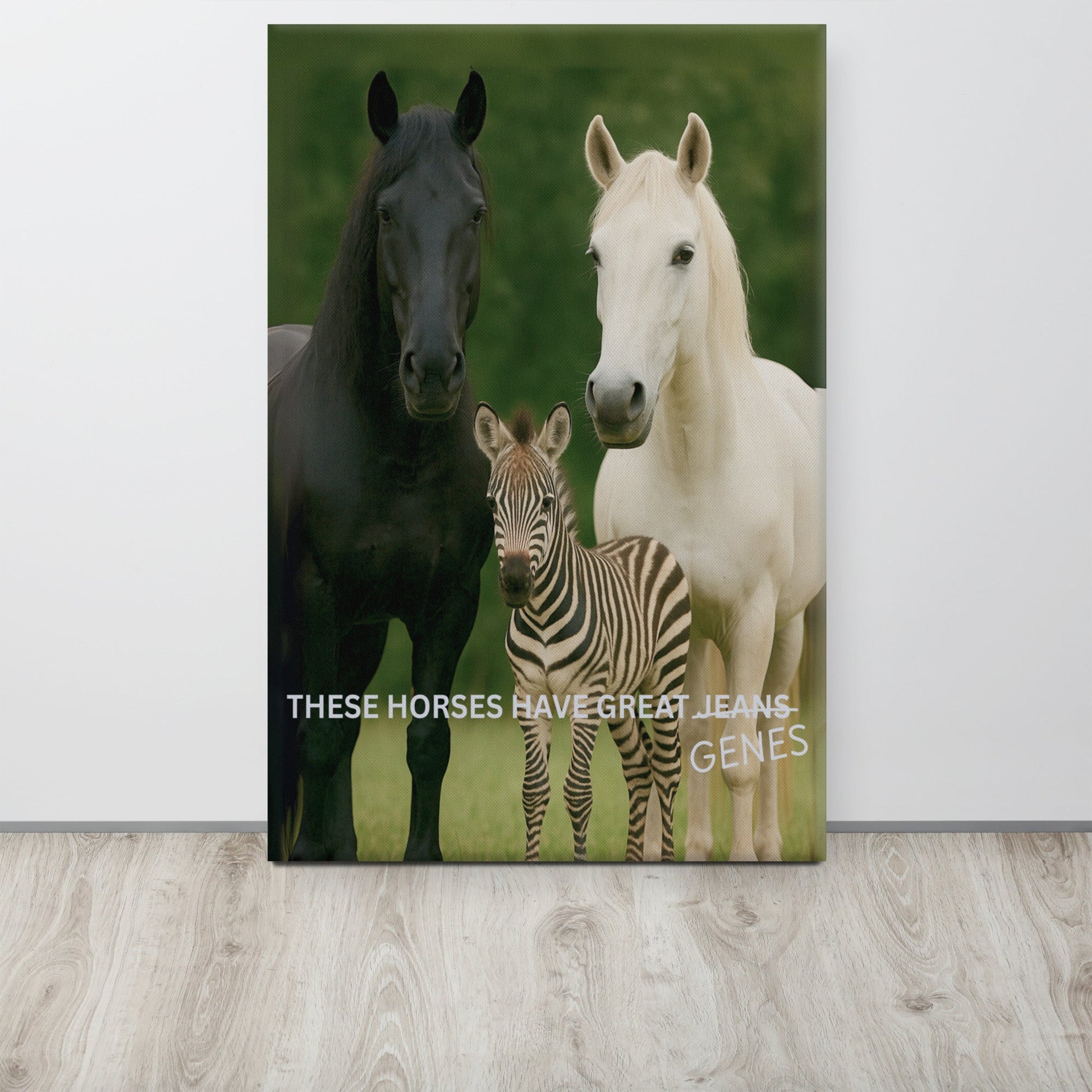 The Southern Atelier – Horse Genes Canvas Wall Art - The Southern AtelierSKU_1754143389657_265