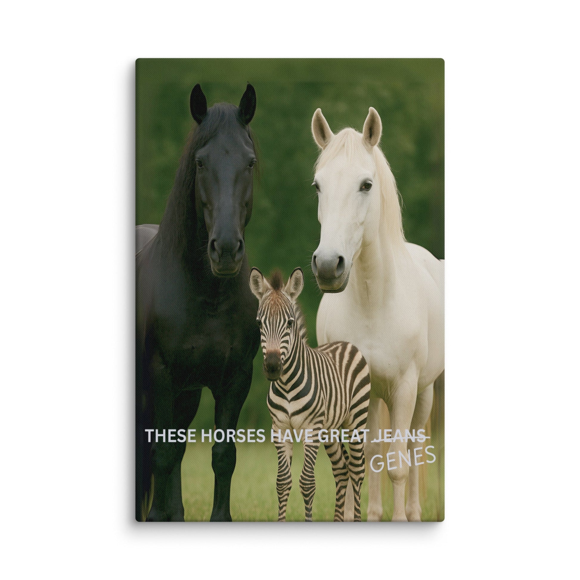 The Southern Atelier – Horse Genes Canvas Wall Art - The Southern AtelierSKU_1754143389657_288