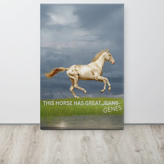 The Southern Atelier – Horse Genes Canvas Wall Art - The Southern AtelierSKU_1754143389657_288