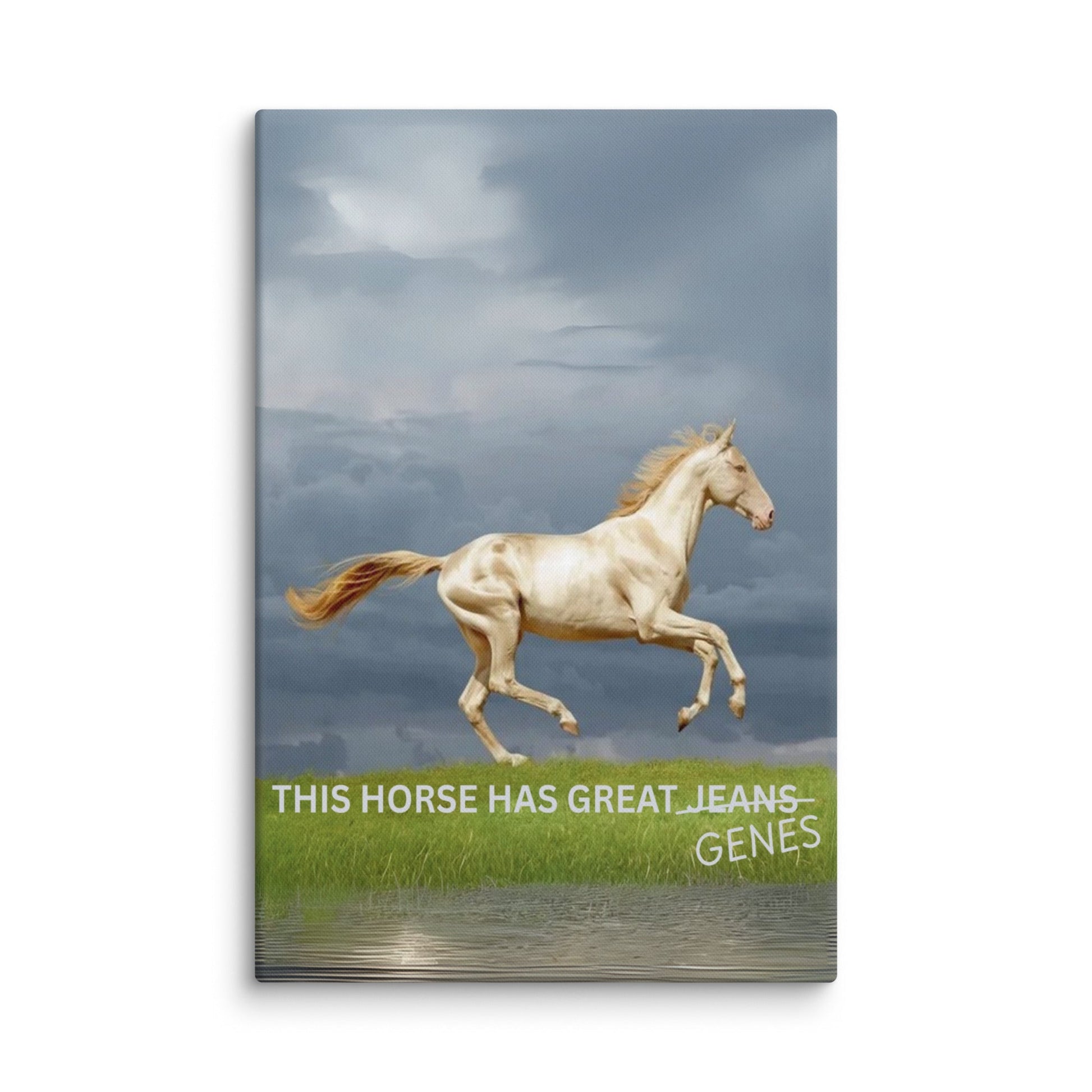 The Southern Atelier – Horse Genes Canvas Wall Art - The Southern AtelierSKU_1754143389657_802