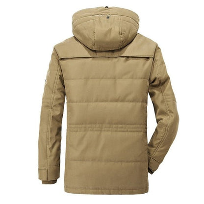 The Southern Atelier - Insulated Fleece - Lined Jacket with Detachable Hood for Cold Weather - The Southern AtelierSKU_1778870253407_96