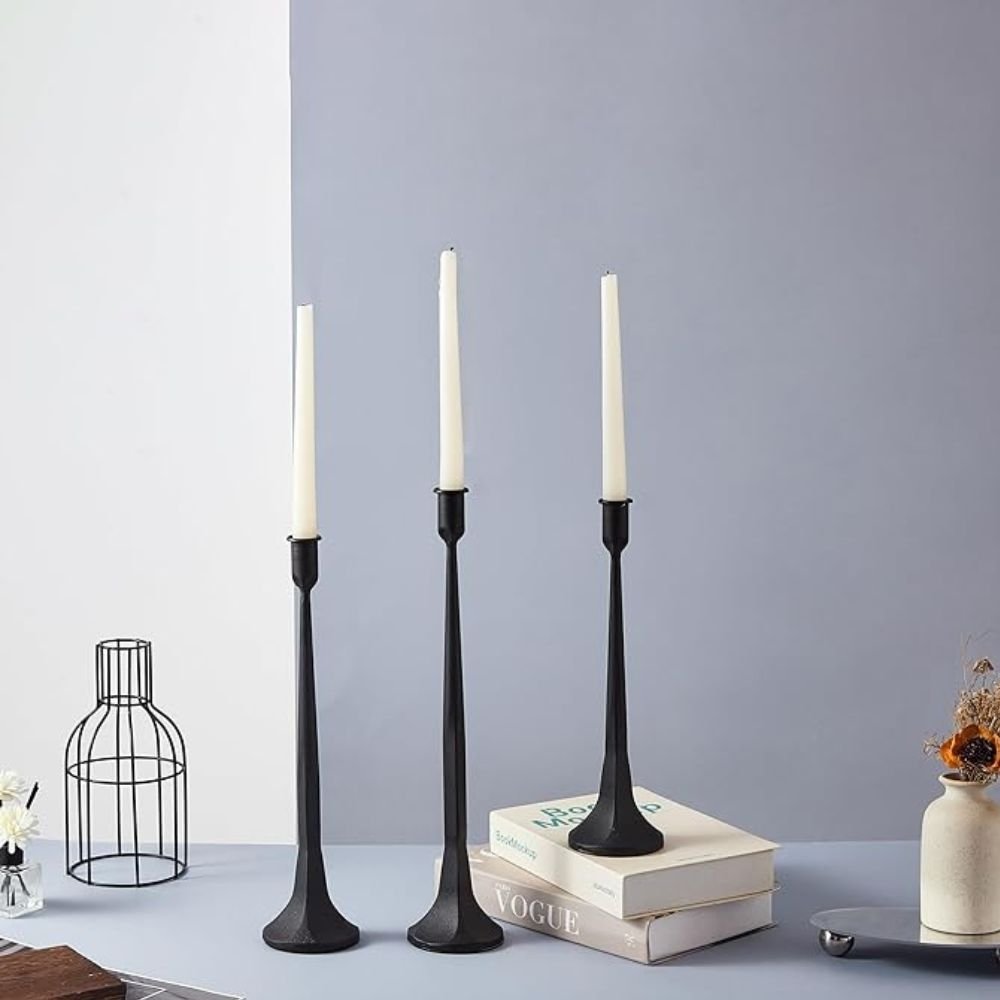 The Southern Atelier – Iron Taper Candle Holders - The Southern AtelierSKU_1754935825342_394