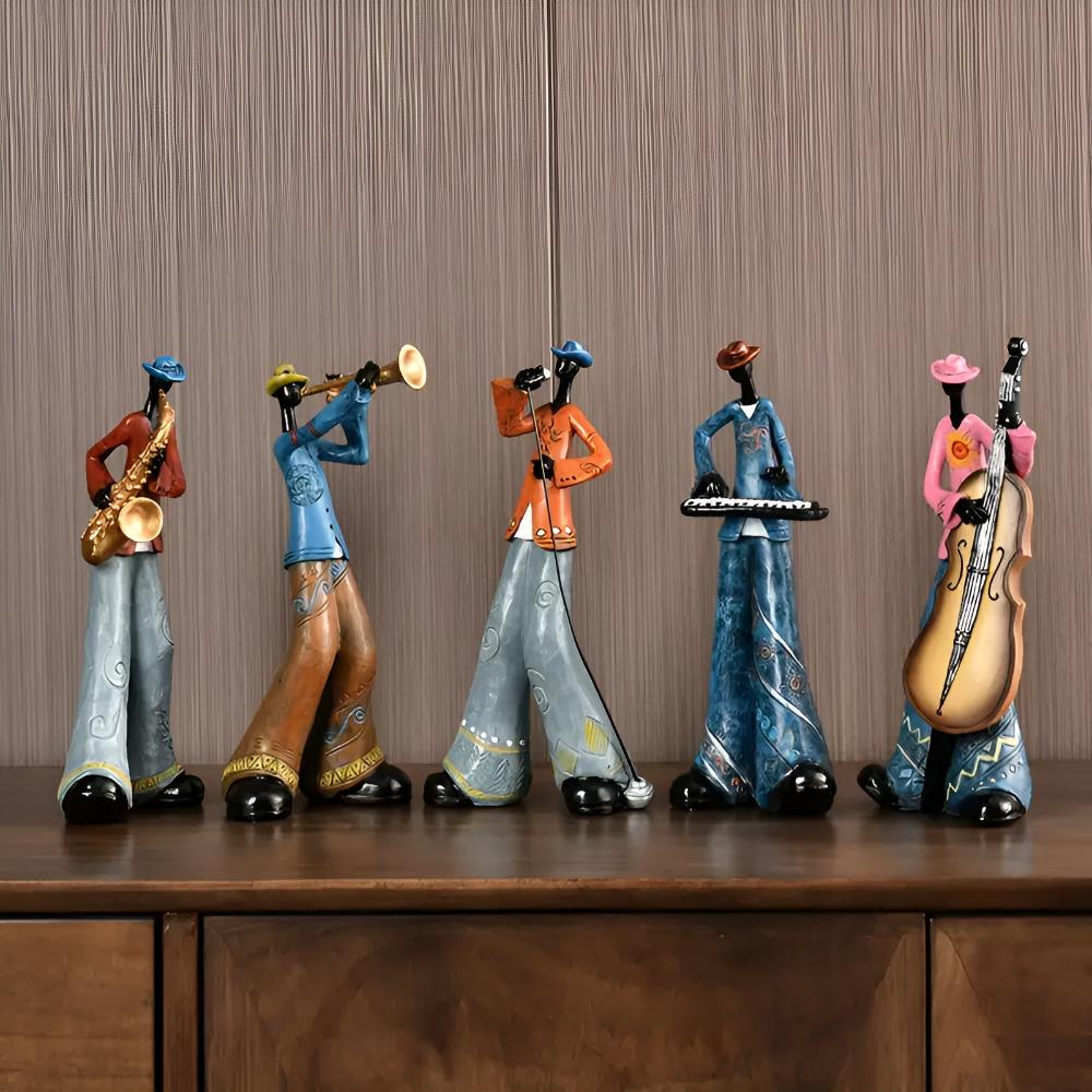 The Southern Atelier – Jazz Band Figurine - The Southern AtelierSKU_1755202293377_718