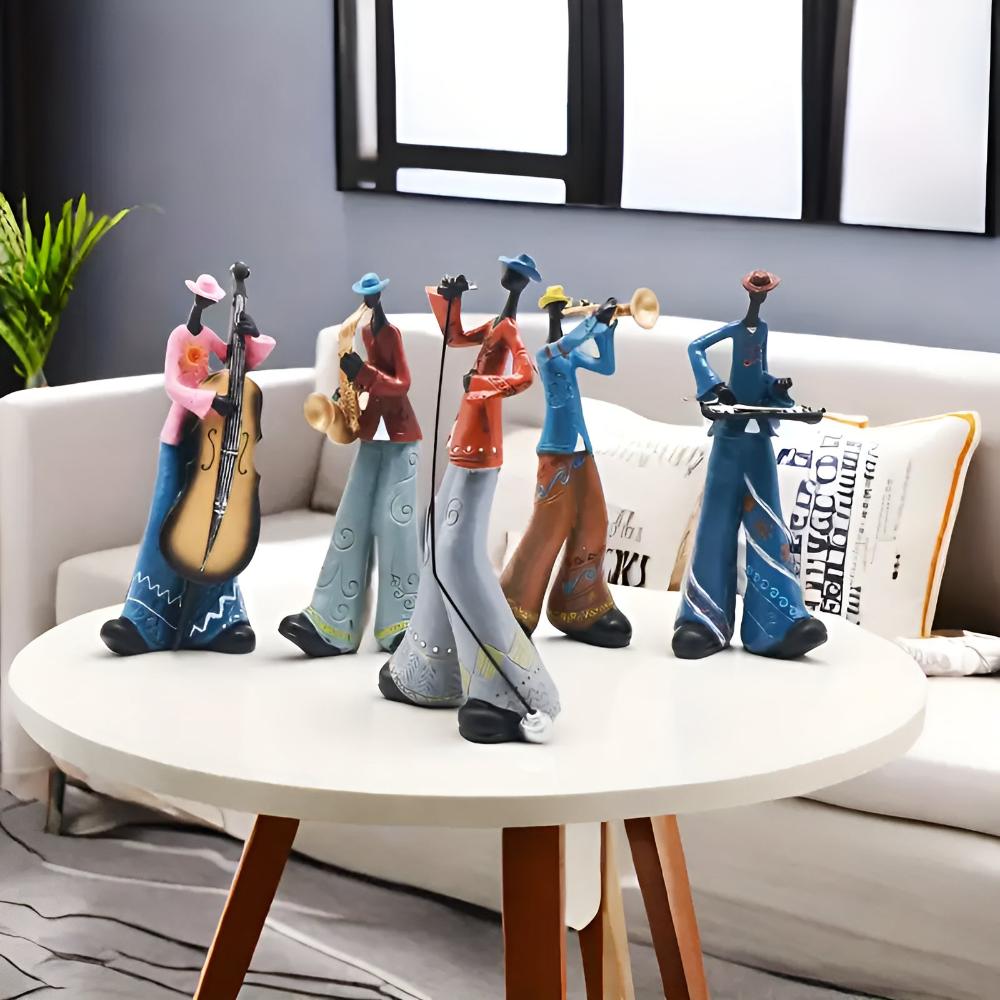 The Southern Atelier – Jazz Band Figurine - The Southern AtelierSKU_1755202293377_718