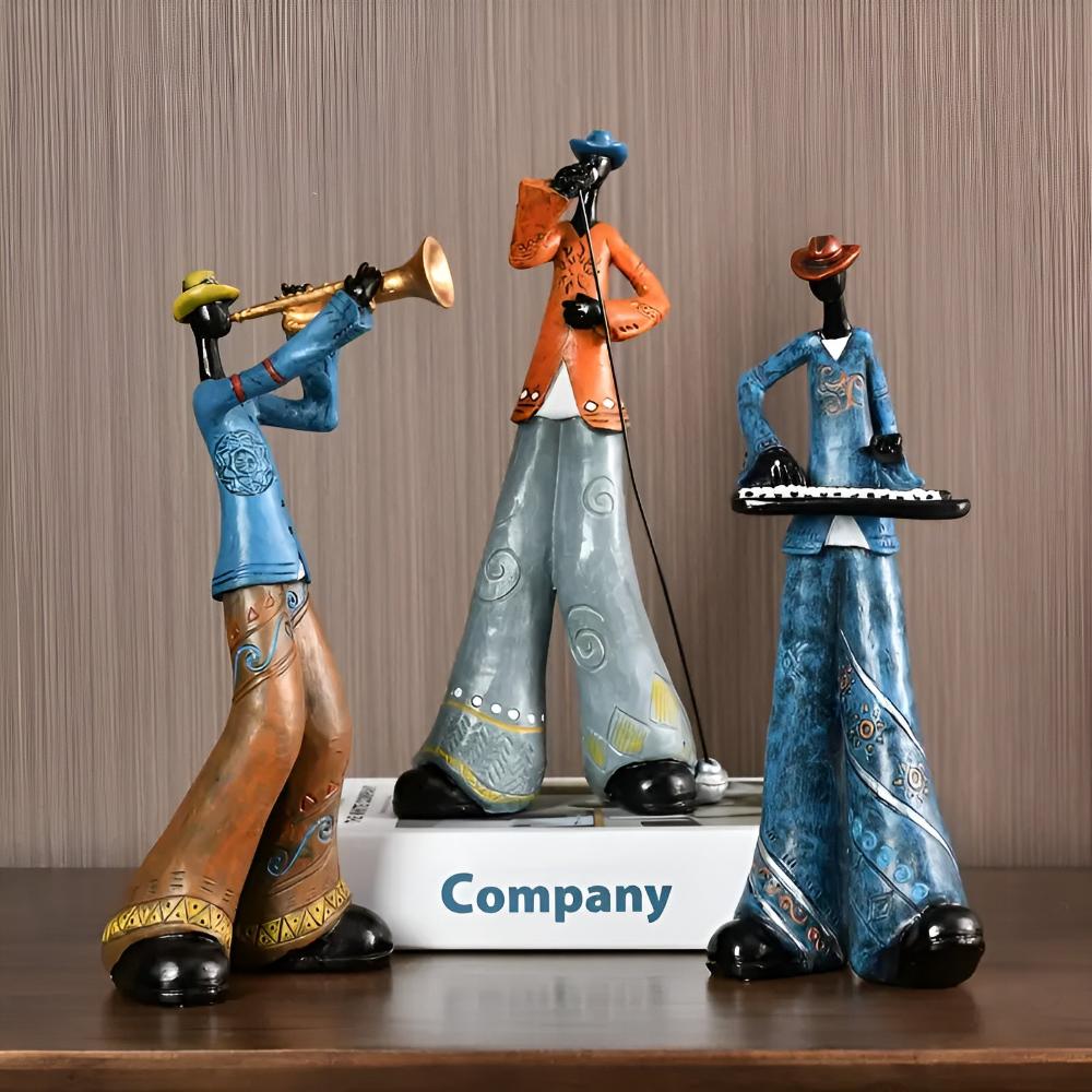 The Southern Atelier – Jazz Band Figurine - The Southern AtelierSKU_1755202293377_718