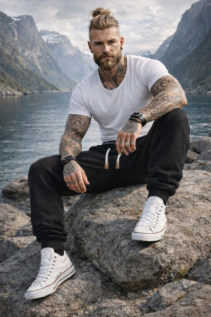 The Southern Atelier - Keano Running Pants in 100% Polyester with Deep Pockets and Drawstring Waist for Warm Weather - The Southern AtelierSKU_1778870112989_89