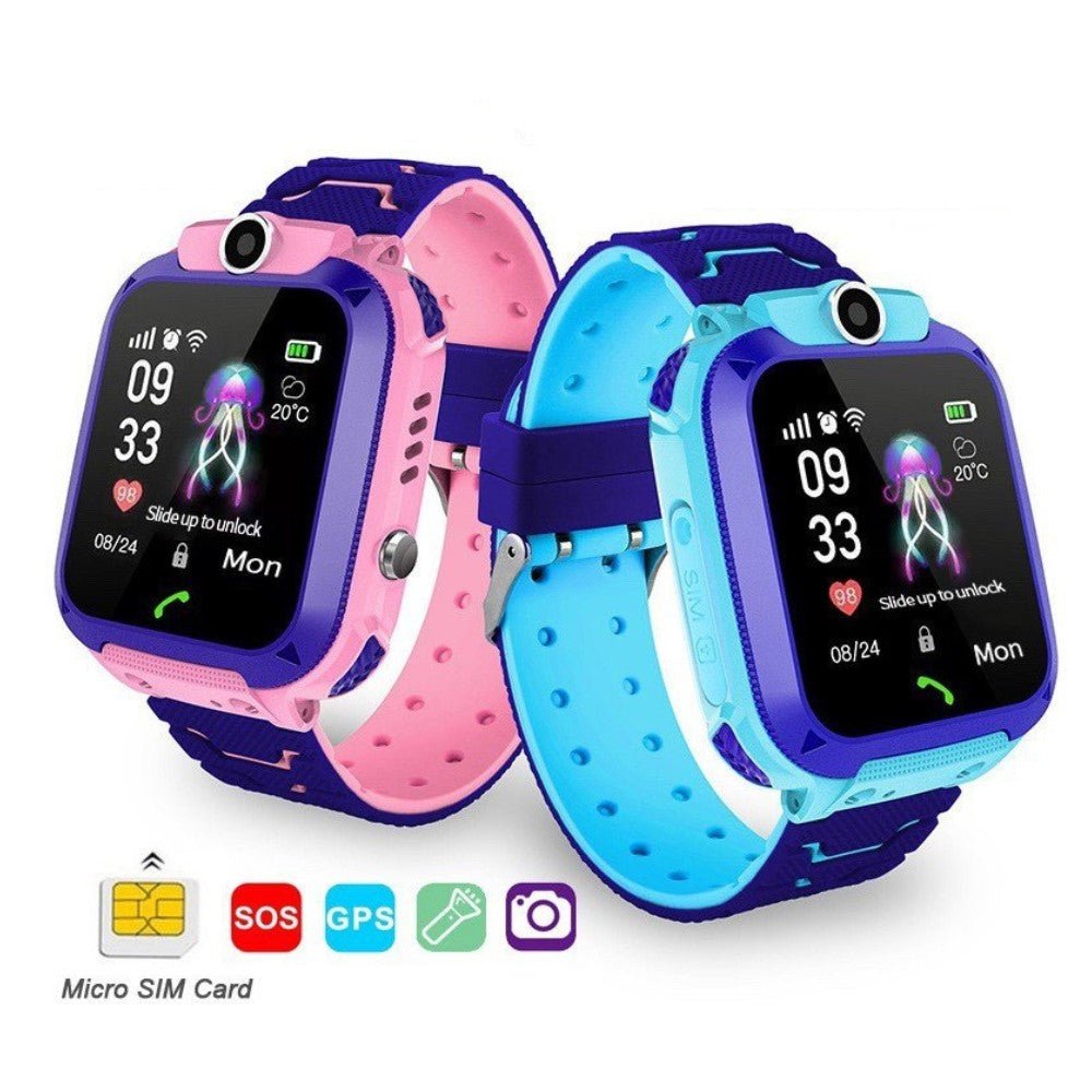 The Southern Atelier - Kids GPS Smartwatch with Phone Calls, SOS Button and Camera for Everyday Safety - The Southern AtelierSKU_1786566237099_381