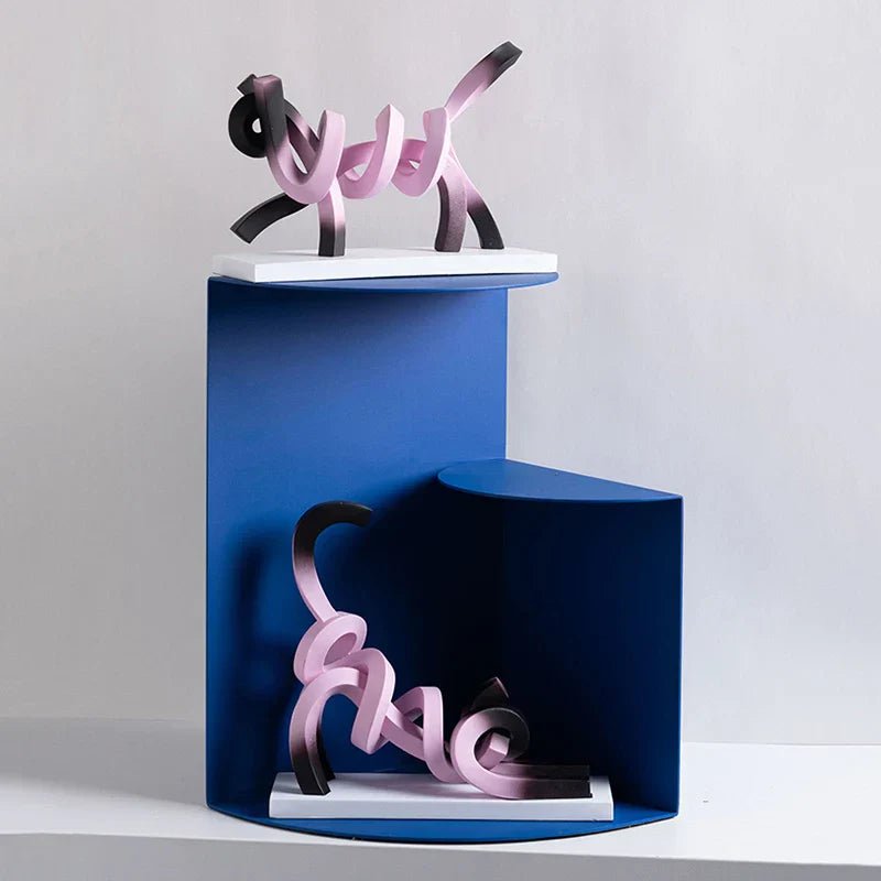 The Southern Atelier – Kitten Gradient Ceramic Figurine - The Southern AtelierSKU_1755802847696_524