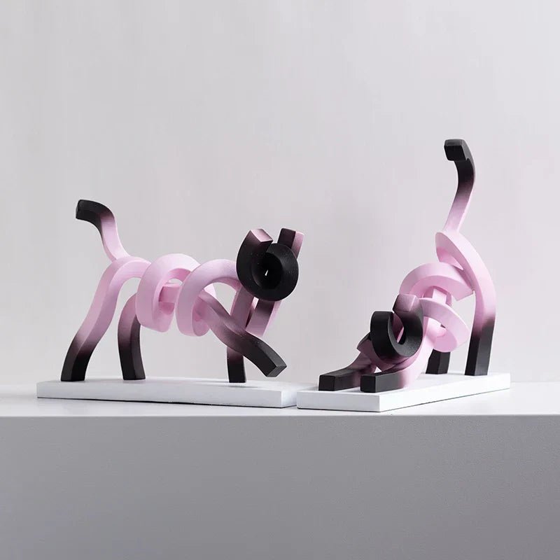 The Southern Atelier – Kitten Gradient Ceramic Figurine - The Southern AtelierSKU_1755802847696_524
