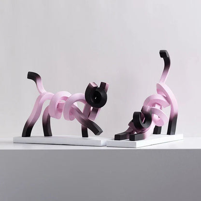 The Southern Atelier – Kitten Gradient Ceramic Figurine - The Southern AtelierSKU_1755802847696_524