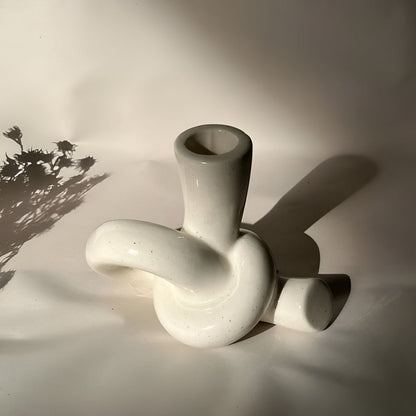 The Southern Atelier – Knot Ceramic Candle Holder - The Southern AtelierSKU_1755202230960_247