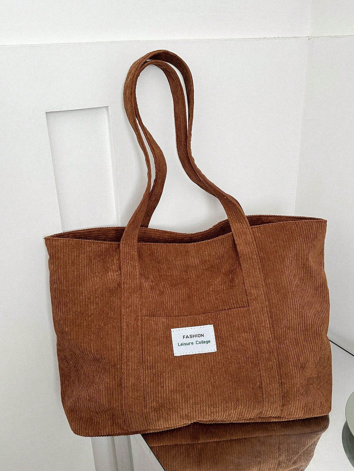 The Southern Atelier - Large Corduroy Tote Bag for Laptop, School, and Work - The Southern AtelierSKU_1786565993866_106