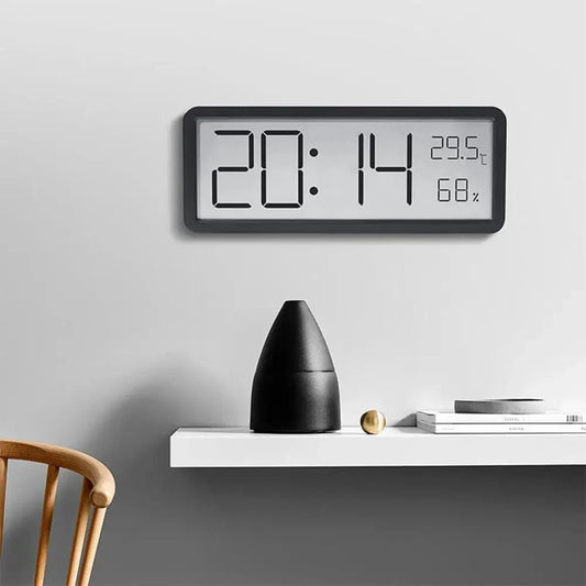 The Southern Atelier – LED Wall Clock with Temperature - The Southern AtelierSKU_1758918148340_402