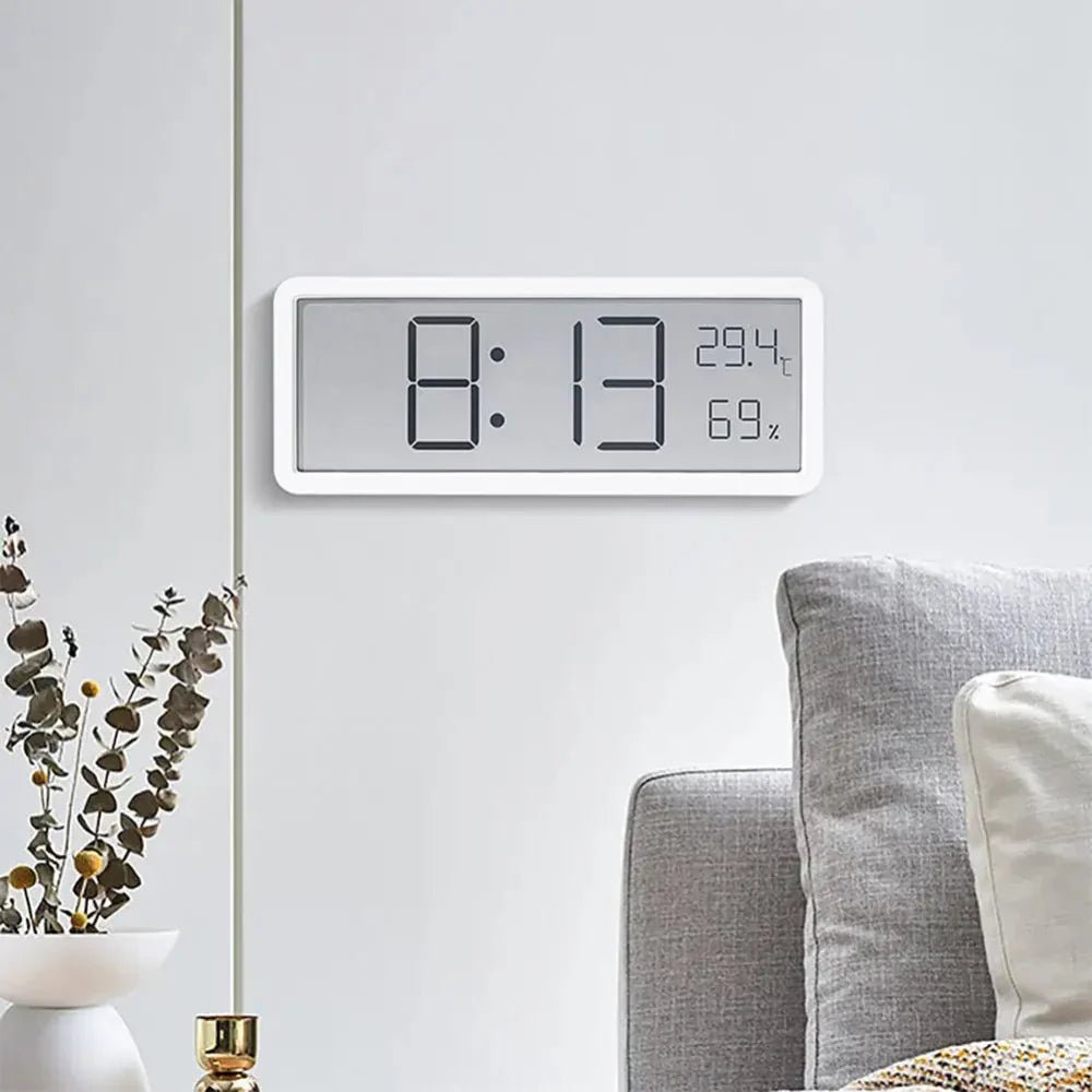 The Southern Atelier – LED Wall Clock with Temperature - The Southern AtelierSKU_1758918148340_402
