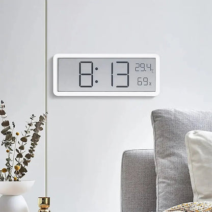 The Southern Atelier – LED Wall Clock with Temperature - The Southern AtelierSKU_1758918148340_402