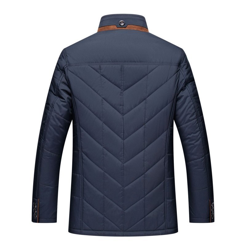 The Southern Atelier - Liddesdale Tailored Quilted Men's Jacket with Removable Faux Fur Collar - The Southern AtelierSKU_1778870112218_865