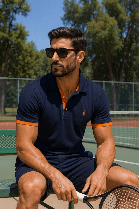 The Southern Atelier - Lightweight Cotton - Polyester Polo for Soft, Breathable Everyday Wear - The Southern AtelierSKU_1778870227709_318
