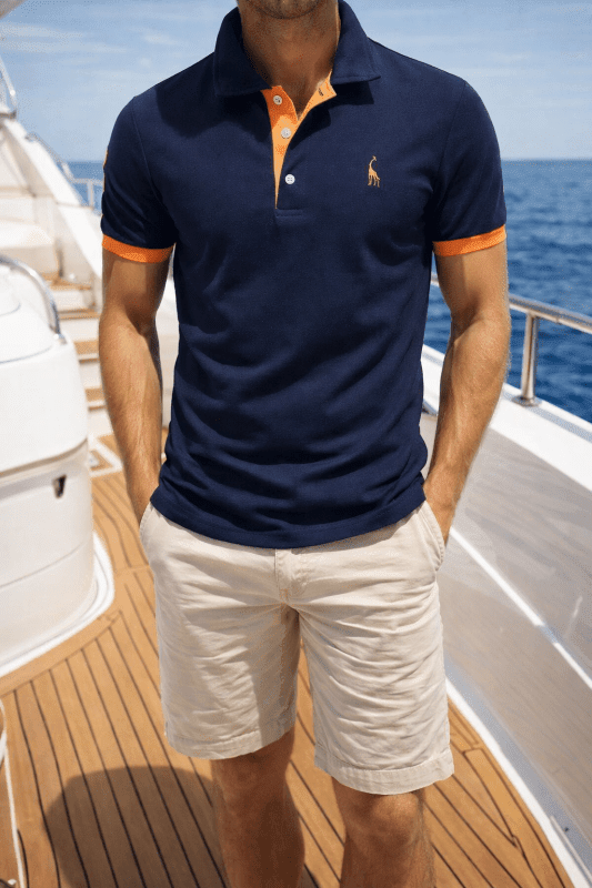 The Southern Atelier - Lightweight Cotton - Polyester Polo for Soft, Breathable Everyday Wear - The Southern AtelierSKU_1778870227709_318