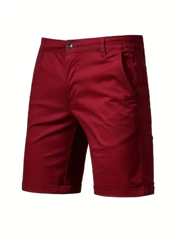 The Southern Atelier - Lima Chino Shorts in Stretch Cotton Blend for Summer Comfort - The Southern AtelierSKU_1784316909860_348
