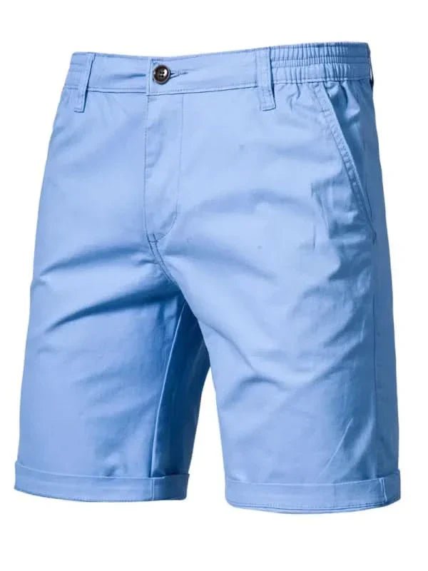 The Southern Atelier - Lima Chino Shorts in Stretch Cotton Blend for Summer Comfort - The Southern AtelierSKU_1784316909860_405