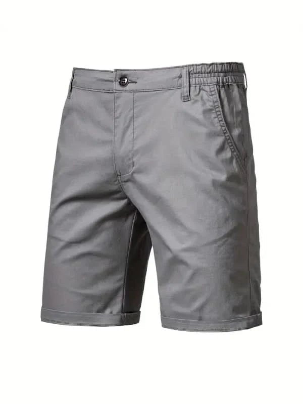 The Southern Atelier - Lima Chino Shorts in Stretch Cotton Blend for Summer Comfort - The Southern AtelierSKU_1784316909860_427