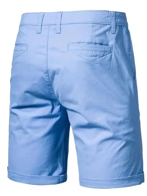 The Southern Atelier - Lima Chino Shorts in Stretch Cotton Blend for Summer Comfort - The Southern AtelierSKU_1784316909860_787